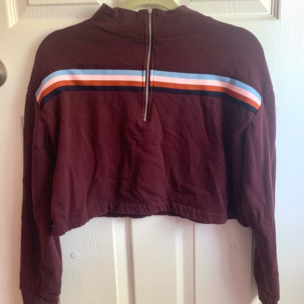 Wild Fable Cropped Half Zip